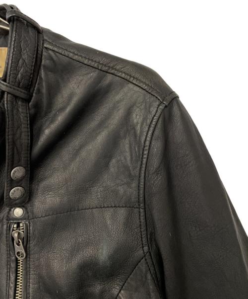 AVIREX（アヴィレックス）AVIREX (アヴィレックス) レザーライダースジャケット ブラック サイズ:Lの古着・服飾アイテム