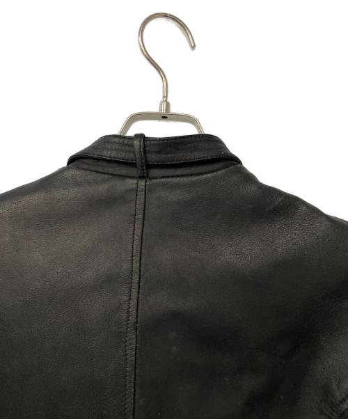 AVIREX（アヴィレックス）AVIREX (アヴィレックス) レザーライダースジャケット ブラック サイズ:Lの古着・服飾アイテム