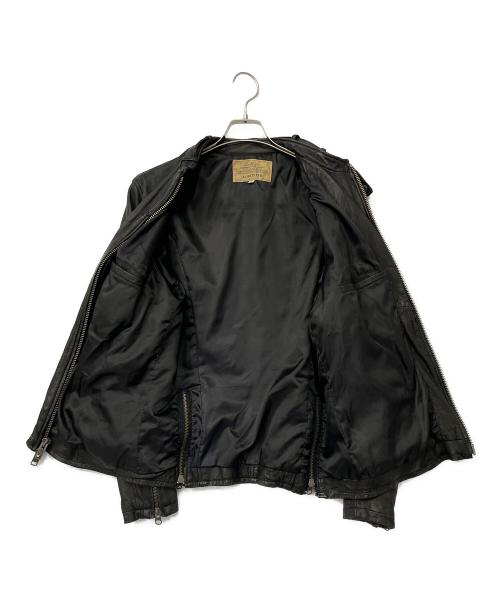 AVIREX（アヴィレックス）AVIREX (アヴィレックス) レザーライダースジャケット ブラック サイズ:Lの古着・服飾アイテム