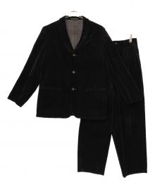 Y's for men（ワイズフォーメン）の古着「セットアップスーツ」｜ブラック