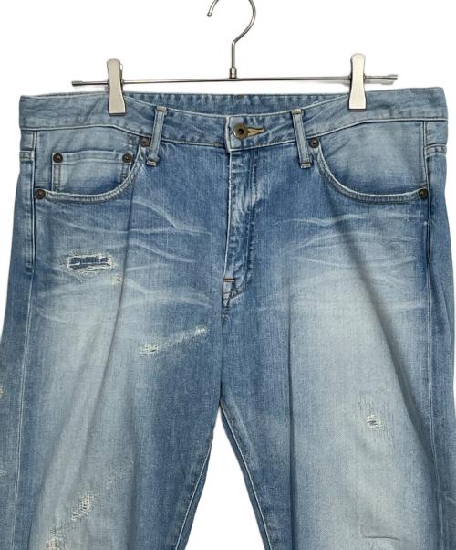 JAPAN BLUE JEANS（ジャパンブルージーンズ）JAPAN BLUE JEANS (ジャパンブルージーンズ) ダメージ加工デニムパンツ ブルー サイズ:W34の古着・服飾アイテム
