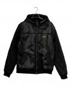 EMPORIO ARMANIエンポリオ アルマーニ）の古着「フーデッドジャケット」｜ブラック