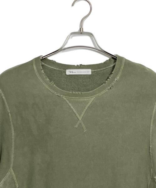 Ron Herman（ロンハーマン）Ron Herman (ロンハーマン) ダメージ加工スウェット グリーン サイズ:Mの古着・服飾アイテム