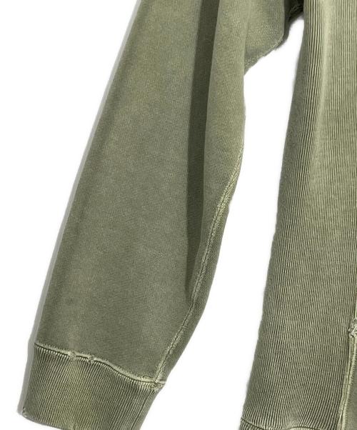 Ron Herman（ロンハーマン）Ron Herman (ロンハーマン) ダメージ加工スウェット グリーン サイズ:Mの古着・服飾アイテム