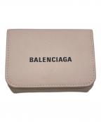 BALENCIAGAバレンシアガ）の古着「3つ折り財布」｜ライトピンク