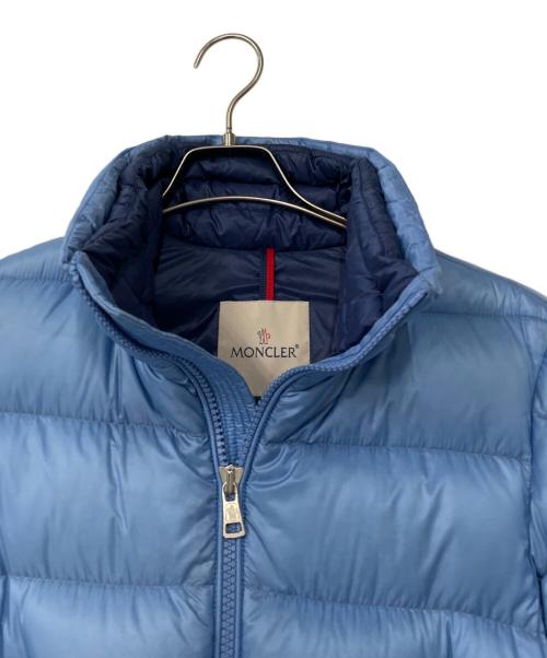 MONCLER（モンクレール）MONCLER (モンクレール) ダウンジャケット スカイブルーの古着・服飾アイテム