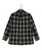 BURBERRYバーバリー）の古着「シャツジャケット」｜ブラック