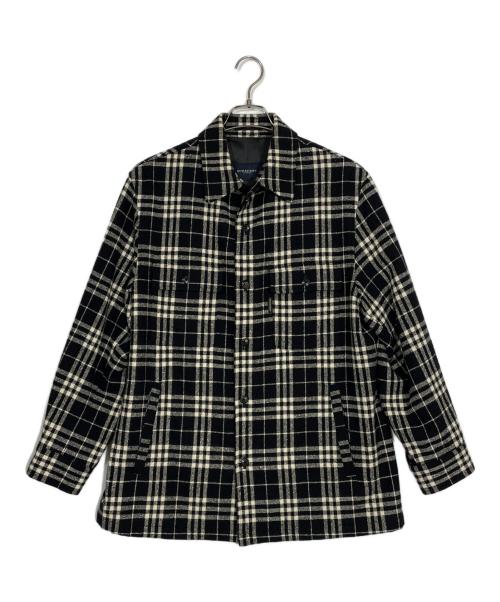 BURBERRY（バーバリー）BURBERRY (バーバリー) シャツジャケット ブラック サイズ:Mの古着・服飾アイテム