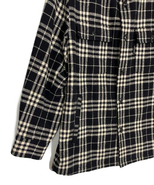 BURBERRY（バーバリー）BURBERRY (バーバリー) シャツジャケット ブラック サイズ:Mの古着・服飾アイテム
