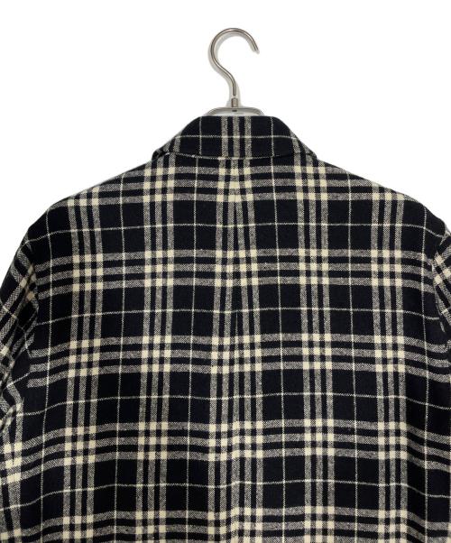 BURBERRY（バーバリー）BURBERRY (バーバリー) シャツジャケット ブラック サイズ:Mの古着・服飾アイテム