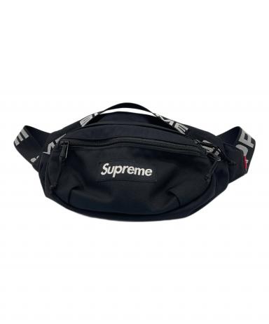 中古・古着通販】SUPREME (シュプリーム) ウエストバッグ ブラック