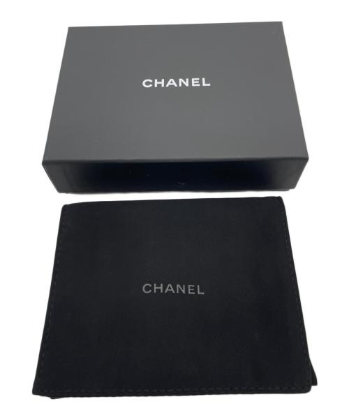 CHANEL（シャネル）CHANEL (シャネル) 2つ折り財布 ブラックの古着・服飾アイテム
