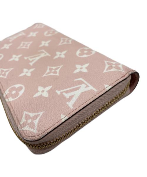 LOUIS VUITTON（ルイ ヴィトン）LOUIS VUITTON (ルイ ヴィトン) 長財布 ピンク×レッドの古着・服飾アイテム
