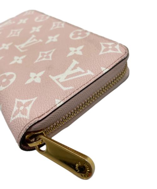 LOUIS VUITTON（ルイ ヴィトン）LOUIS VUITTON (ルイ ヴィトン) 長財布 ピンク×レッドの古着・服飾アイテム
