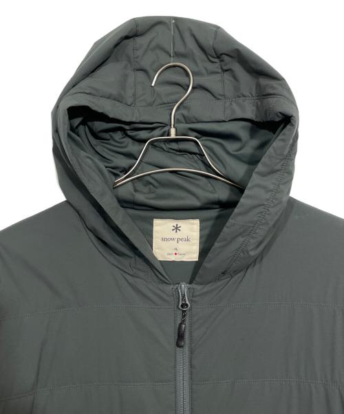 Snow peak（スノーピーク）Snow peak (スノーピーク) 中綿ジャケット グリーン サイズ:XLの古着・服飾アイテム
