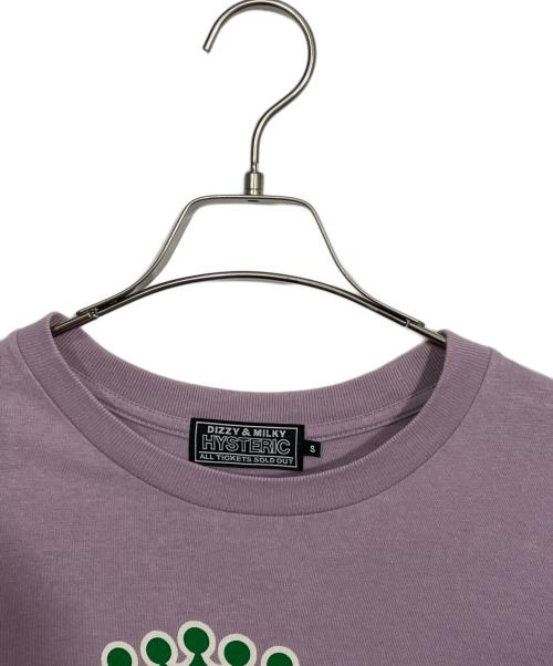 hysteric（ヒステリック）hysteric (ヒステリック) 半袖Tシャツ ラベンダー サイズ:Sの古着・服飾アイテム