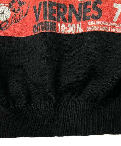 Hysteric Glamour（ヒステリックグラマー）Hysteric Glamour (ヒステリックグラマー) SONIC YOUTH (ソニックユース) カーディガン ブラック サイズ:Ｓの古着・服飾アイテム