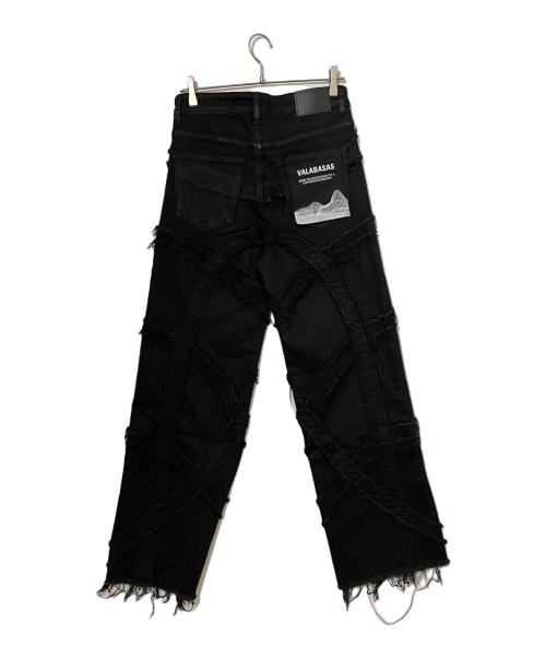 VALABASAS（バラバサス）VALABASAS (バラバサス) デニムパンツ ブラック サイズ:29の古着・服飾アイテム