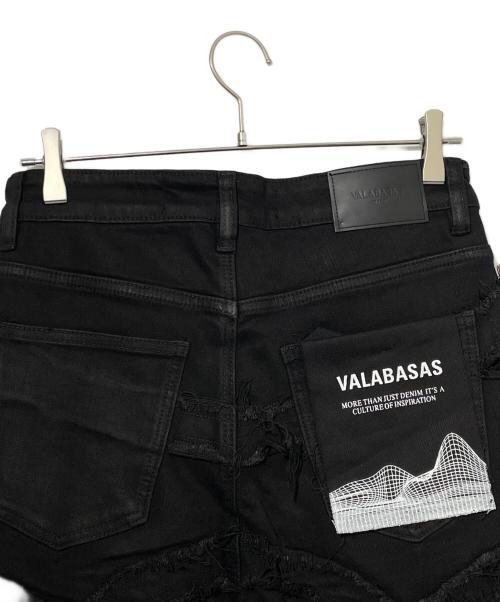 VALABASAS（バラバサス）VALABASAS (バラバサス) デニムパンツ ブラック サイズ:29の古着・服飾アイテム