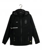 F.C.R.B.エフシーレアルブリストル）の古着「ナイロンパーカー」｜ブラック