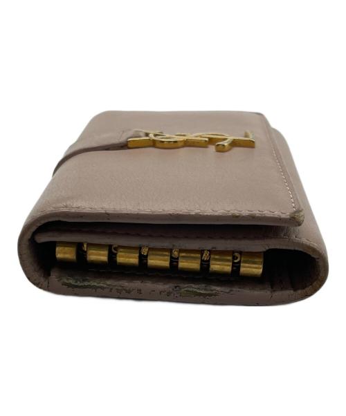 Saint Laurent Paris（サンローランパリ）Saint Laurent Paris (サンローランパリ) キーケース ピンクの古着・服飾アイテム