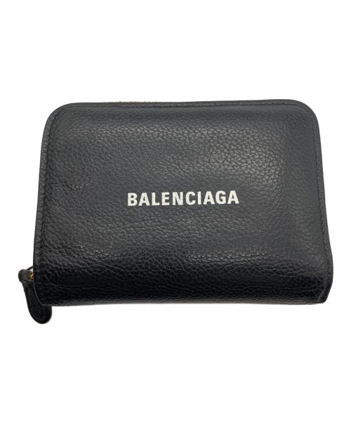 BALENCIAGA（バレンシアガ）BALENCIAGA (バレンシアガ) コンパクトウォレット ブラックの古着・服飾アイテム