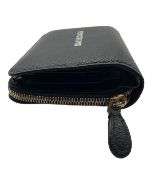 BALENCIAGA（バレンシアガ）BALENCIAGA (バレンシアガ) コンパクトウォレット ブラックの古着・服飾アイテム