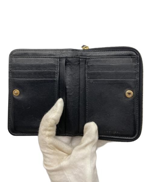 BALENCIAGA（バレンシアガ）BALENCIAGA (バレンシアガ) コンパクトウォレット ブラックの古着・服飾アイテム