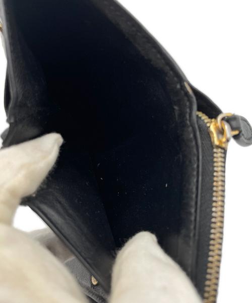 BALENCIAGA（バレンシアガ）BALENCIAGA (バレンシアガ) コンパクトウォレット ブラックの古着・服飾アイテム