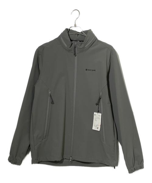 Snow peak（スノーピーク）Snow peak (スノーピーク) アウトドアジャケット グレー サイズ:Lの古着・服飾アイテム