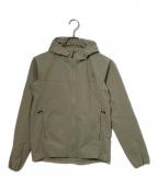 THE NORTH FACEザ ノース フェイス）の古着「マウンテンソフトシェルフーディ」｜オリーブ