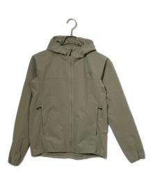 THE NORTH FACE（ザ ノース フェイス）の古着「マウンテンソフトシェルフーディ」｜オリーブ