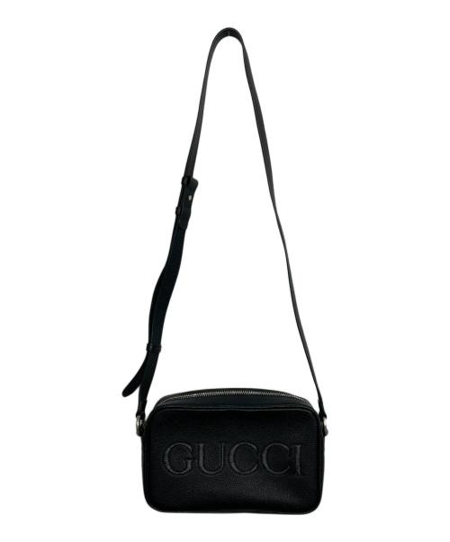 GUCCI（グッチ）GUCCI (グッチ) ショルダーバッグ ブラックの古着・服飾アイテム