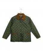 Barbourバブアー）の古着「キルティングジャケット」｜グリーン
