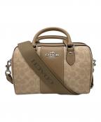 COACHコーチ）の古着「ボストンバッグ」｜ベージュ