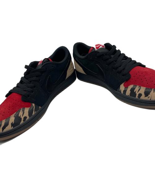 NIKE（ナイキ）NIKE (ナイキ) ローカットスニーカー ブラック×レッド サイズ:28.5の古着・服飾アイテム