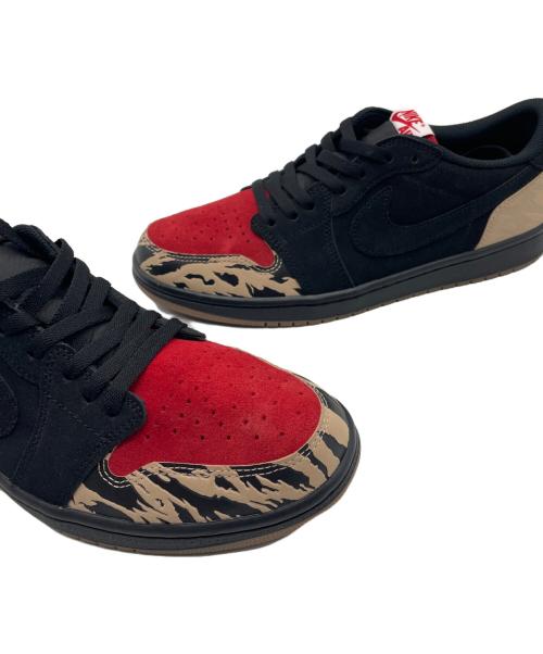 NIKE（ナイキ）NIKE (ナイキ) ローカットスニーカー ブラック×レッド サイズ:28.5の古着・服飾アイテム