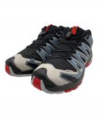 SALOMONサロモン）の古着「スニーカー」｜ブラック×ホワイト×ブルー