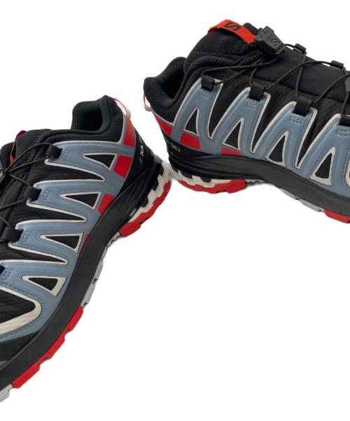 SALOMON（サロモン）SALOMON (サロモン) スニーカー ブラック×ホワイト×ブルー サイズ:28の古着・服飾アイテム