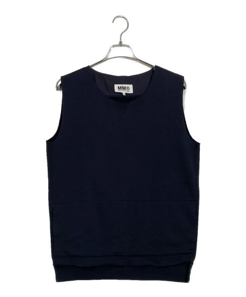 MM6 Maison Margiela（エムエムシックスメゾンマルジェラ）MM6 Maison Margiela (エムエムシックスメゾンマルジェラ) スウェット ネイビー サイズ:Mの古着・服飾アイテム