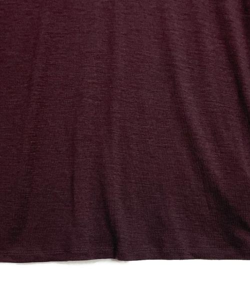 POSTELEGANT（ポステレガント）POSTELEGANT (ポステレガント) カットソー ブラウン サイズ:Mの古着・服飾アイテム