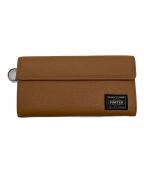 PORTERポーター）の古着「長財布」｜ベージュ