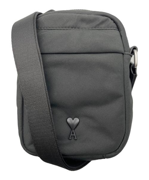 ami（アミ）ami (アミ) ショルダーバッグ ブラックの古着・服飾アイテム