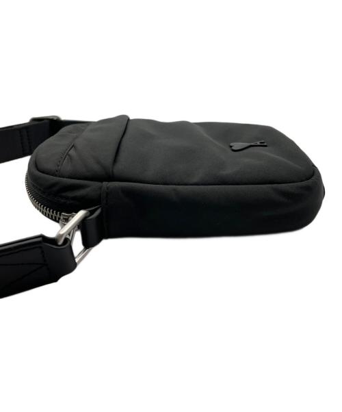 ami（アミ）ami (アミ) ショルダーバッグ ブラックの古着・服飾アイテム