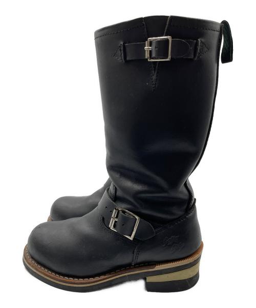 Getta Grip（ゲッタグリップ）Getta Grip (ゲッタグリップ) エンジニアブーツ ブラック サイズ:23の古着・服飾アイテム