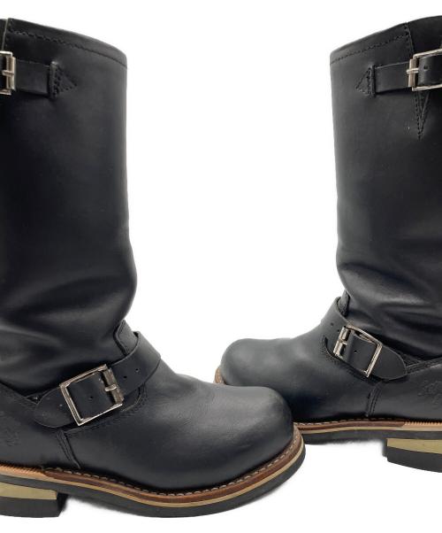 Getta Grip（ゲッタグリップ）Getta Grip (ゲッタグリップ) エンジニアブーツ ブラック サイズ:23の古着・服飾アイテム