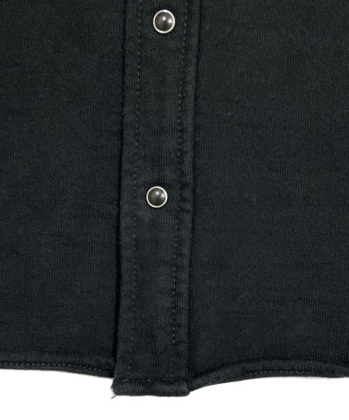 IRON HEART（アイアンハート）IRON HEART (アイアンハート) エクストラヘビースウェット ウエスタンシャツ ブラック サイズ:Lの古着・服飾アイテム