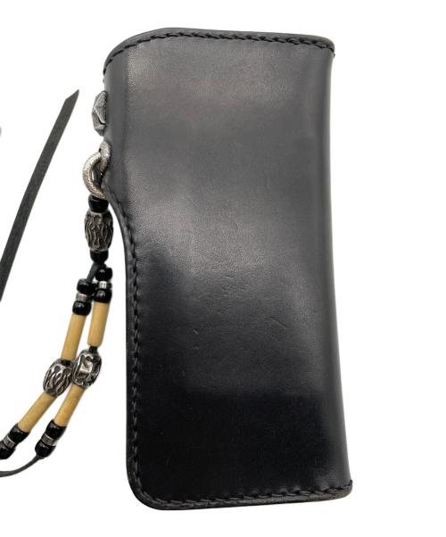 BIG TWIN（ビッグツイン）BIG TWIN (ビッグツイン) ウォレット ブラックの古着・服飾アイテム