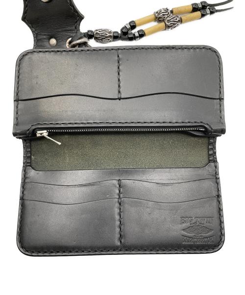 BIG TWIN（ビッグツイン）BIG TWIN (ビッグツイン) ウォレット ブラックの古着・服飾アイテム