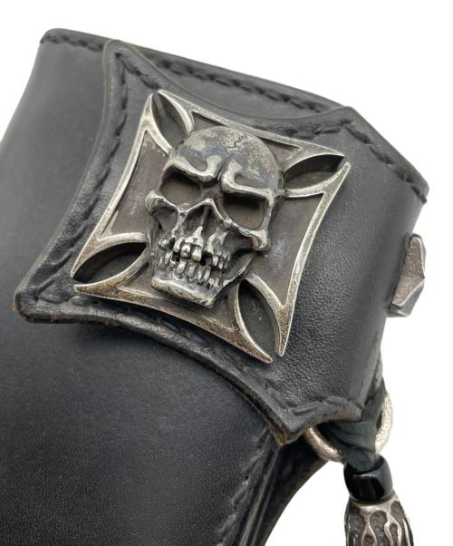 BIG TWIN（ビッグツイン）BIG TWIN (ビッグツイン) ウォレット ブラックの古着・服飾アイテム